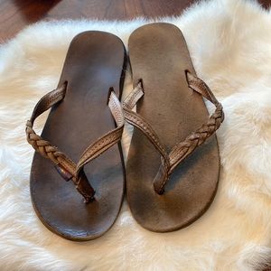 Very pre loved Rainbow Girls Flip Flops